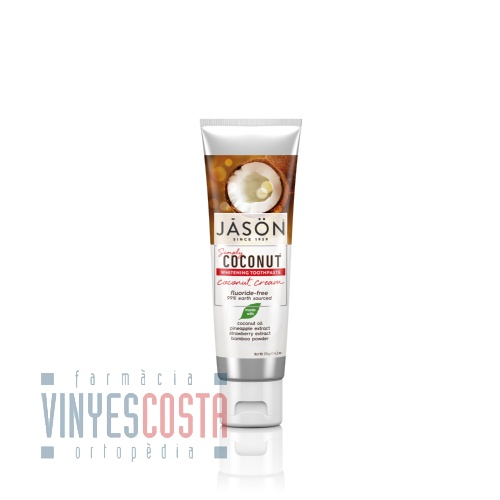 Jason Pasta dentífrica Crema de Coco Blanqueador 119 g